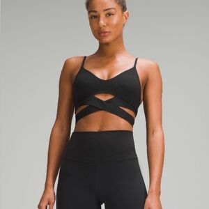 lululemon athletica Black Sports Bra